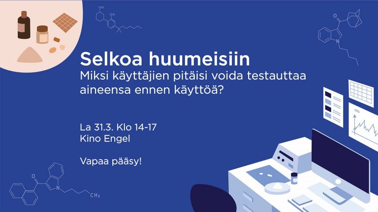 3/2018 Selkoa huumeisiin -tilaisuus