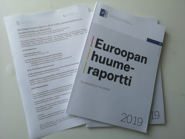 Sosiaali- ja terveysministeriön kuulemistilaisuus huumausainepolitiikasta