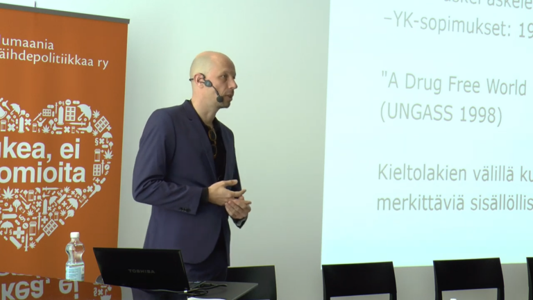 Tuukka Tammi: Suomen huumepolitiikkaa arvioitava uudelleen – “Keinot muuttuvat helposti päämääriksi”