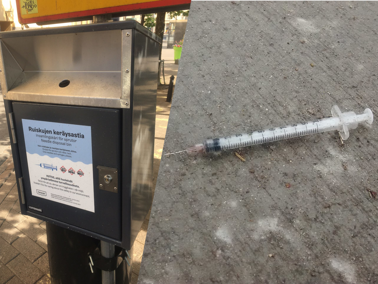 Ruiskuroskis ja huumeruisku.