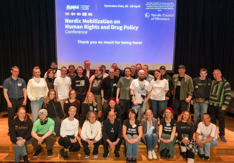 Nordic Mobilization on Human Rights and Drug Policy -konferenssi